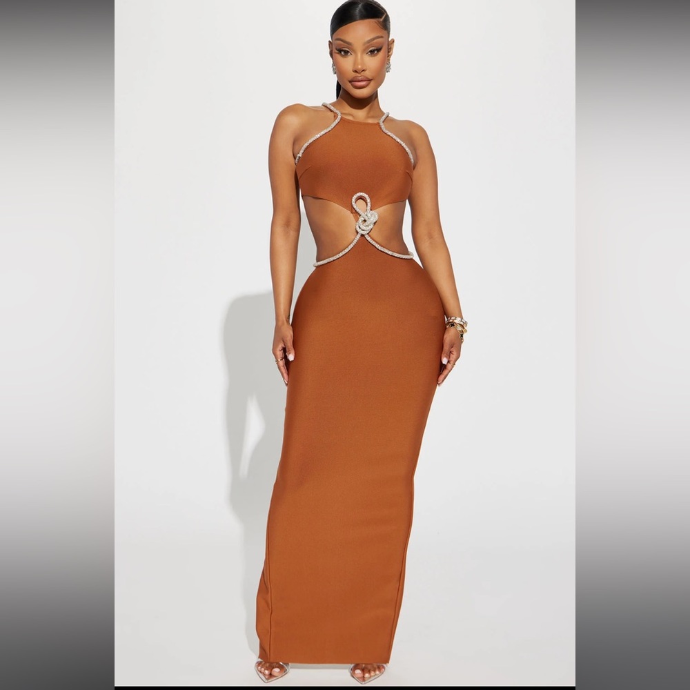 💎CUT OUT MAXI DRESS💎🧡FORMAL PARTY GOWN🧡